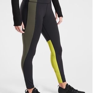 Athleta Asym Colorblock Tight